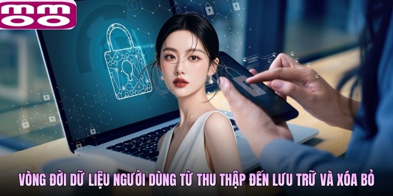 Vòng đời dữ liệu người dùng từ thu thập đến lưu trữ và xóa bỏ